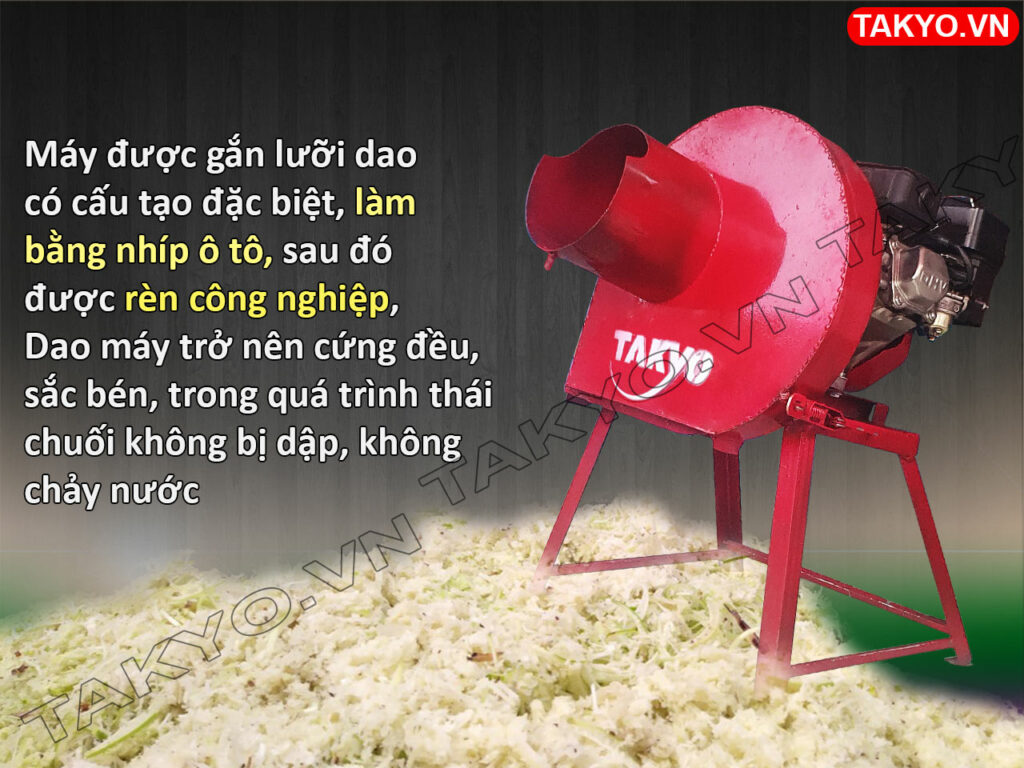 Dao máy thái chuối mịn Takyo TK 55