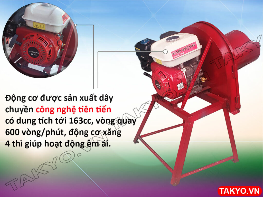 Động cơ máy thái chuối mịn Takyo TK 55