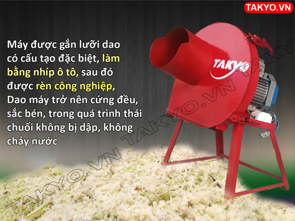 Dao máy thái chuối Takyo TK 1500