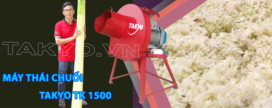 Máy băm thái chuối đa năng Takyo TK 1500