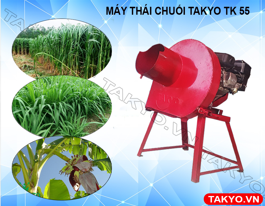 Ưu điểm máy thái chuối Takyo TK 55
