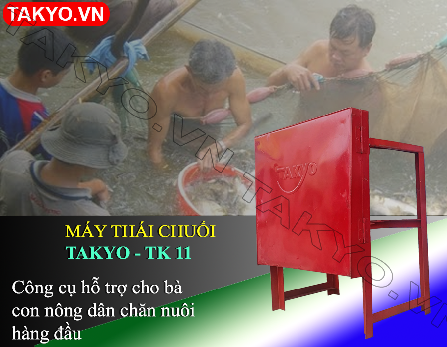 Lý do mọi người nên sử dụng máy băm chuối Takyo TK 11
