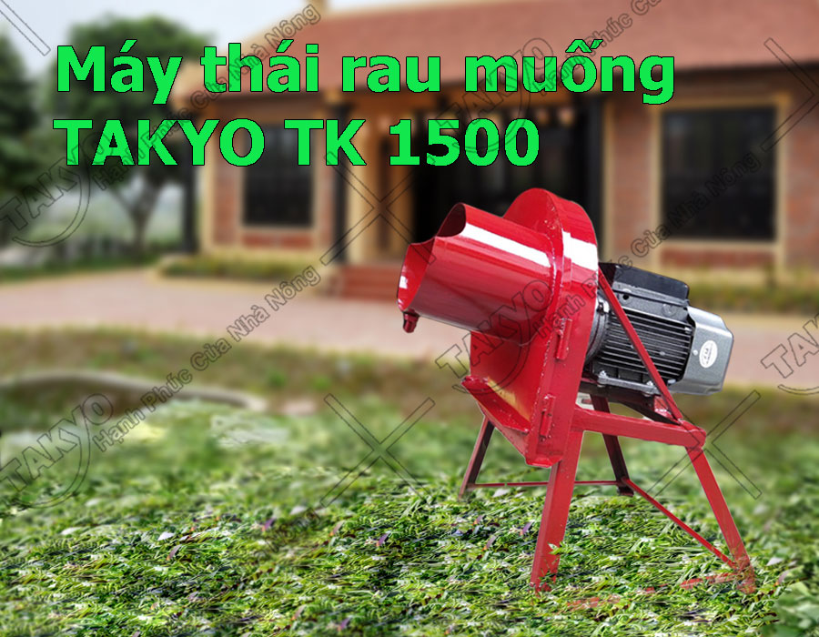 Máy băm chuối mịn Takyo TK1500 là lựa chọn hàng đầu ở các hộ gia đình, trang trại