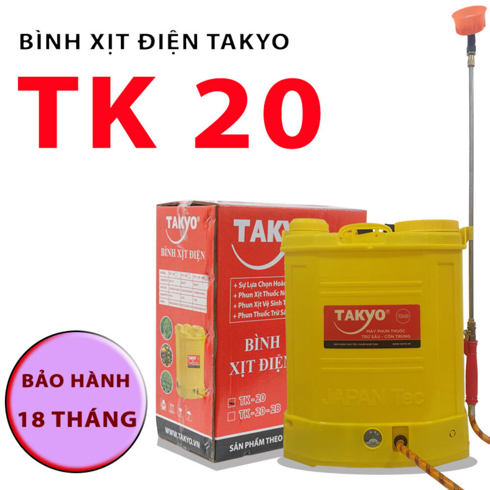 BÌNH XỊT ĐIỆN TAKYO TK 20
