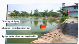Ưu điểm phun của máy bơm xuồng Takyo TK430.