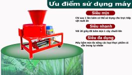 Ưu điểm sử dụng băm chuối đa năng Takyo TK 3000