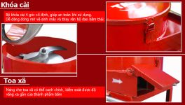 Cấu tạo bộ khung dao máy băm chuối đa năng Takyo TK 3000