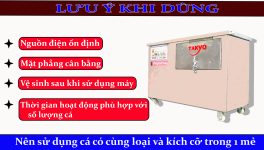 Những lưu ý khi sử dụng máy đánh vảy cá Takyo TK 500