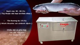 Máy đánh vảy cá công nghiệp TAKYO TK 500 - Ảnh 4