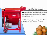 Ưu điểm cấu tạo máy băm xơ dừa Takyo TK 550