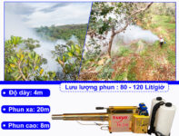 Takyo TK 350 với tốc độ phun khói lan tỏa nhanh và đều