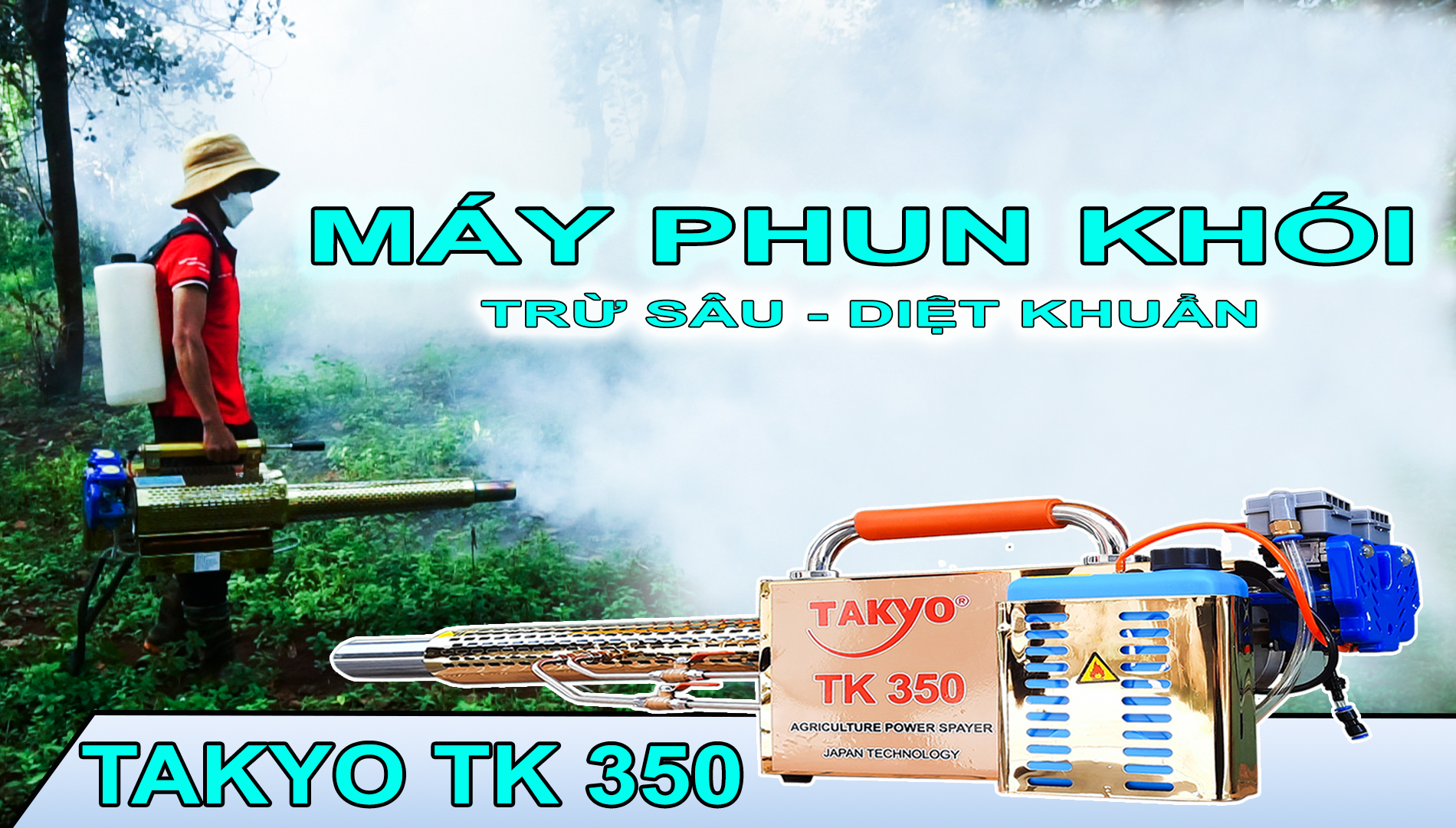 Máy phun khói Takyo TK 350