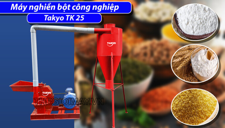 Máy nghiền bột công nghiệp Takyo TK 25