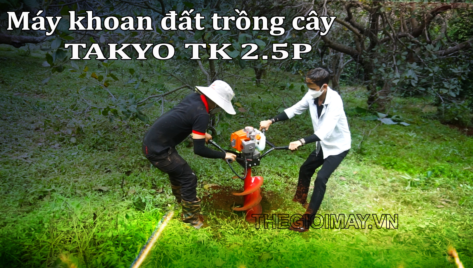 Máy khoan đất Takyo TK 2.5P