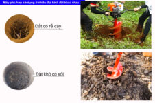 Máy sử dụng được đa dạng ở các địa hình đất khác nhau