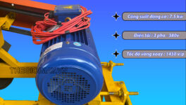 Máy băm cành cây Takyo TK 2.5T - Ảnh 6