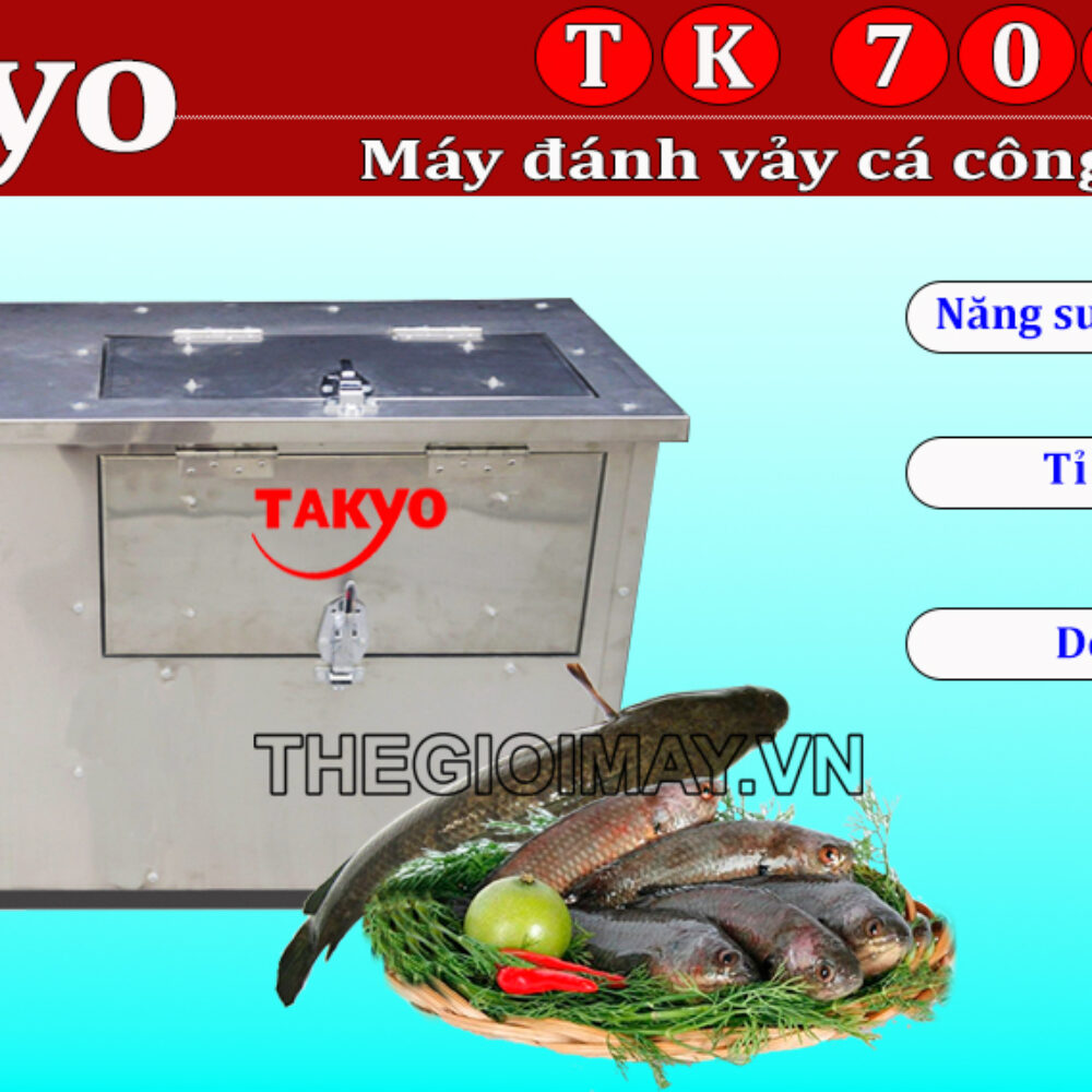 Máy đánh vảy cá Takyo TK 700
