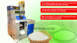 Ưu điểm máy xát gạo liên hoàn Hàn Quốc SN-300R