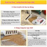 Gầu tải lúa - Buồng lọc tạp chất của máy xát gạo Takyo XL-21