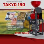 Chức năng của máy xát gạo chính hãng TAKYO TK 190