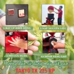 Cách sử dụng máy xát gạo một pha Takyo TK 215 RP