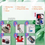Cấu tạo chi tiết của máy xay xát gạo 2 chức năng Takyo TK 195