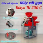 Những bộ phận nổi bật khác của máy xát gạo Takyo TK 200 C