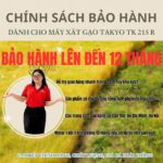 Chính sách bảo hành khi bà con mua máy xát gạo mini gia đình Takyo TK 215 R