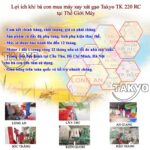 Chính sách hỗ trợ của máy xay xát lúa gạo Takyo TK 220 CR tại Thế Giới Máy