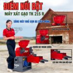 Điểm nổi bật của máy xát gạo mini gia đình Takyo TK 215 R