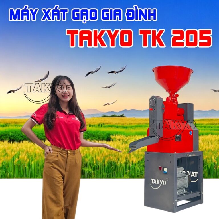 Máy xát gạo gia đình Takyo TK 205