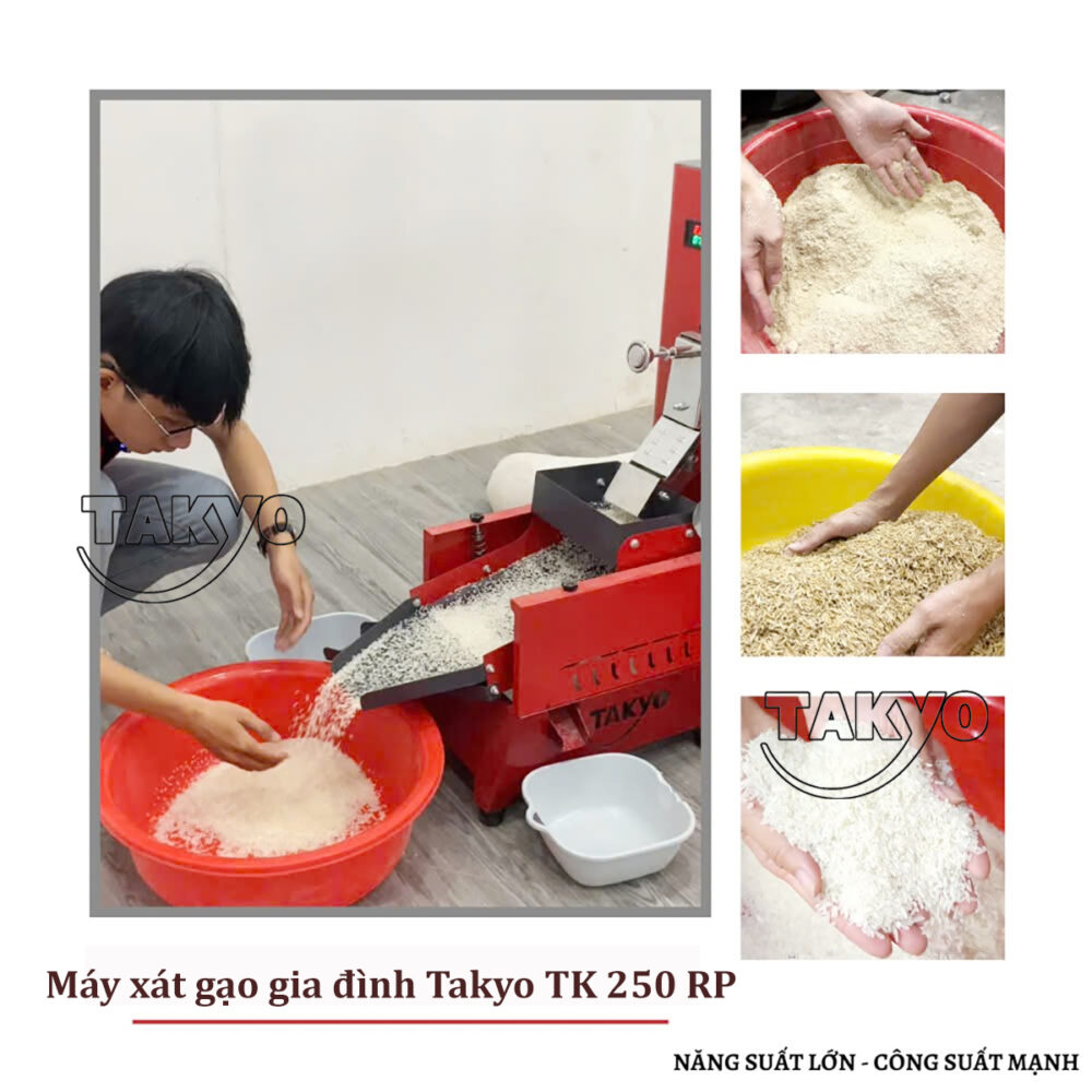 Máy xát gạo Takyo TK 250 RP