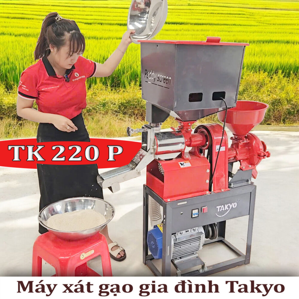 Máy xát gạo Takyo TK 220 P