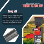 Đầu ra thành phẩm của máy xay xát lúa gạo đa năng TAKYO TK 190 CRP