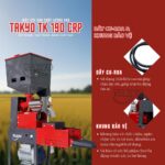 Dây cu-roa và khung bảo vệ của máy xát gạo chất lượng cao TAKYO TK 190 CRP