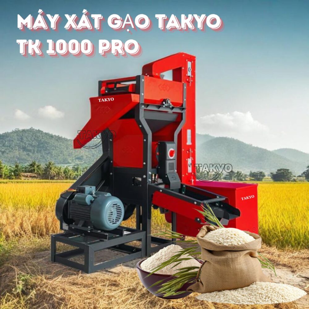 Máy xát gạo gia đình Takyo TK 1000 Pro