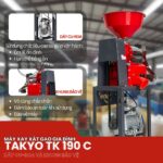 Dây cu-roa và khung bảo vệ của máy xay xát gạo gia đình TAKYO TK 190 C