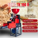 Ưu điềm của máy xát gạo mini đợi mới TAKYO TK 190 R