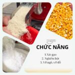 Chức năng của máy xát gạo Takyo TK 195 CT