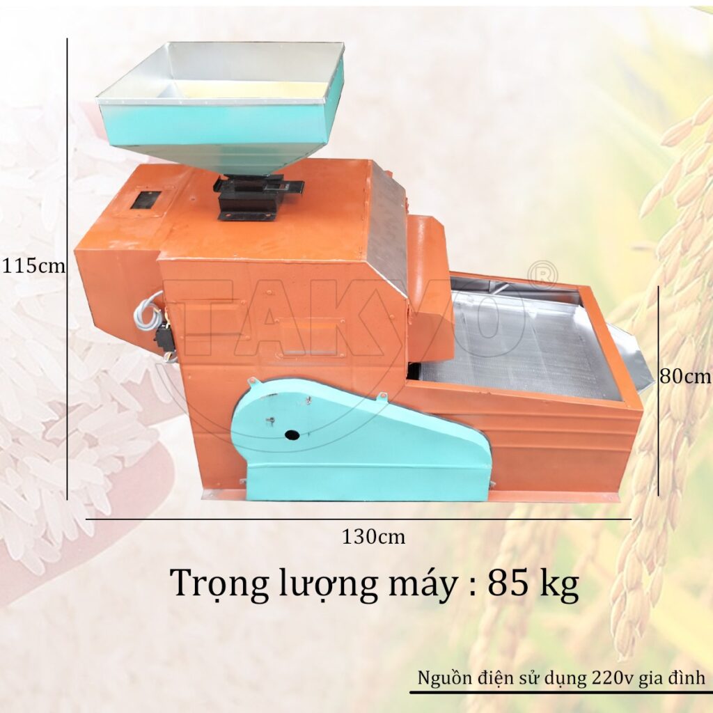 Kích thước của máy lọc sạn Takyo TK 1000