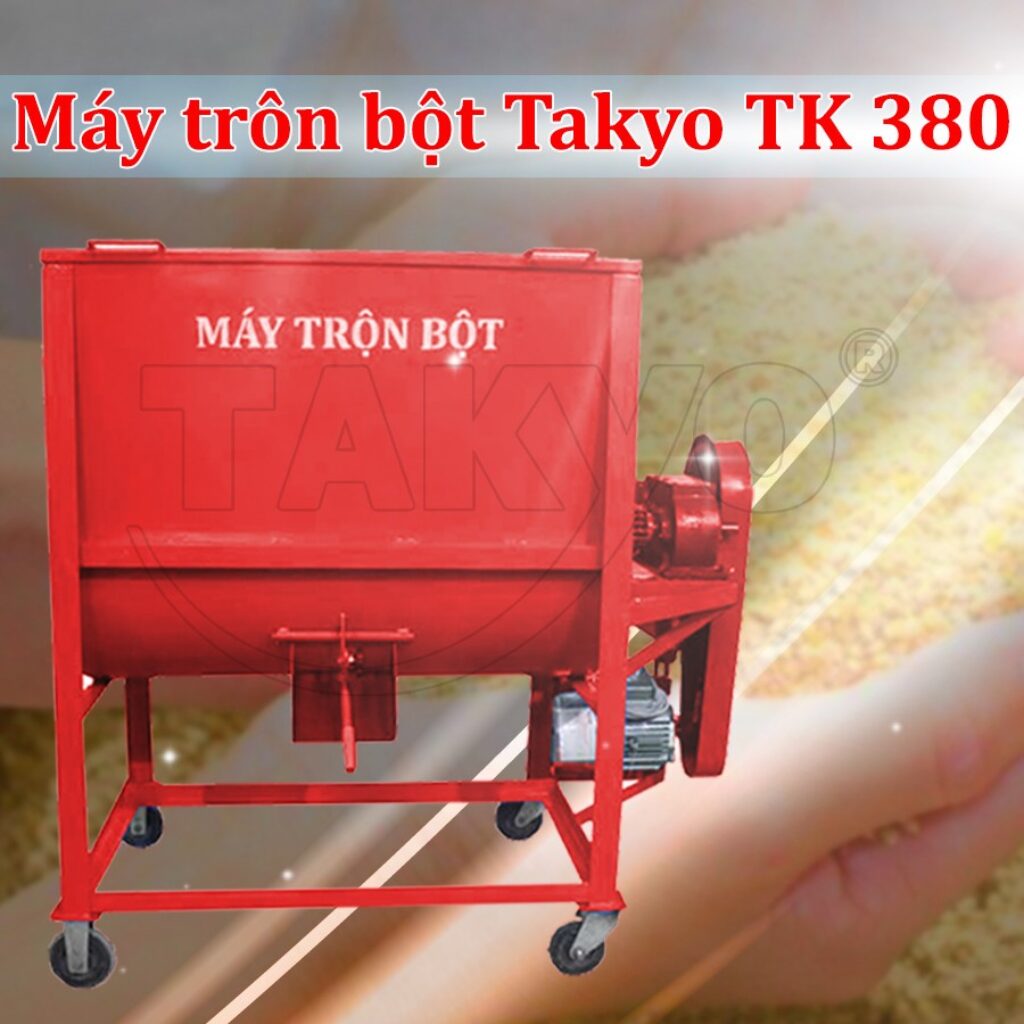 Máy trộn thức ăn chăn nuôi Takyo TK 380 - 4 - 3p