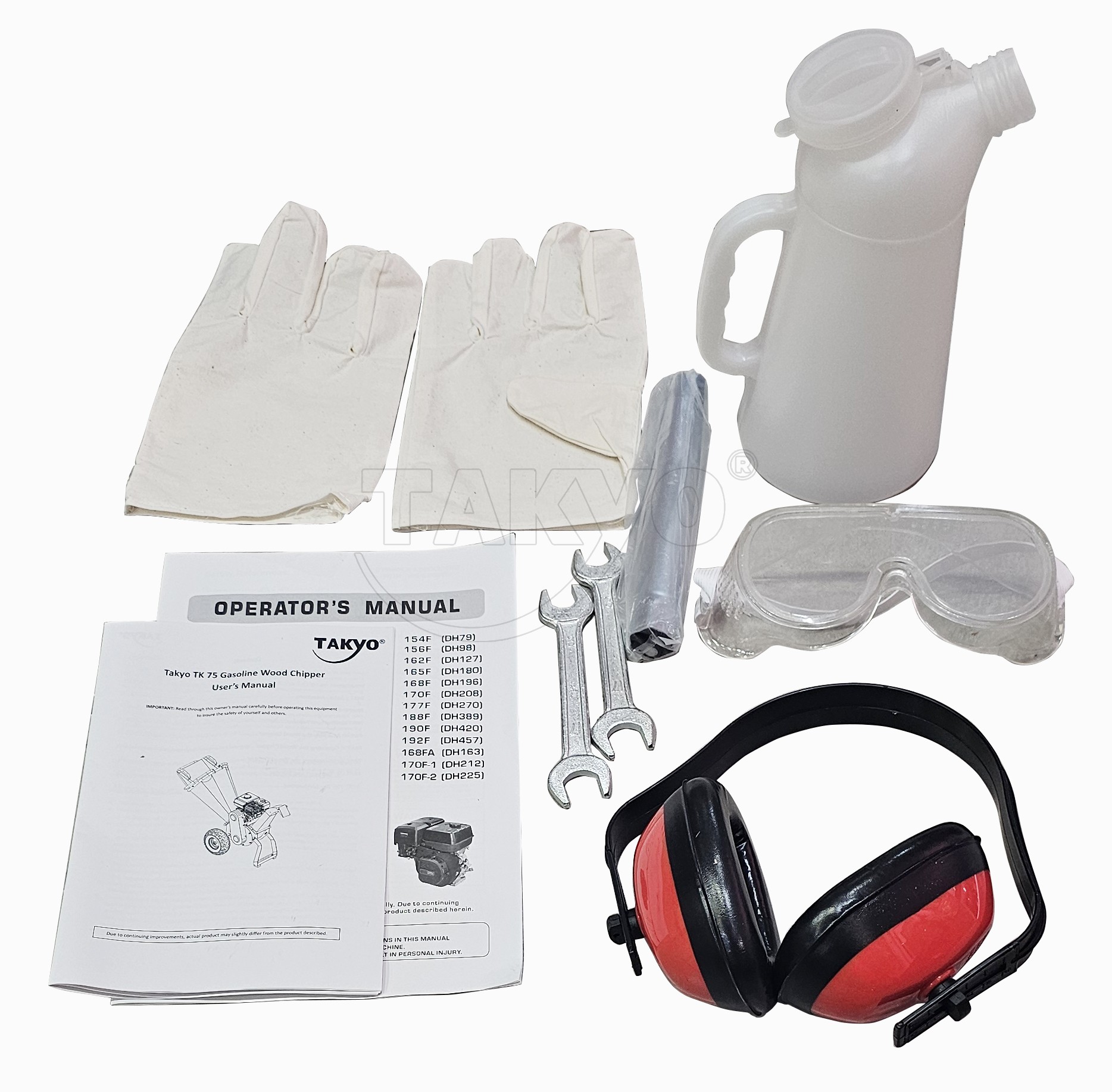 Linh phụ kiện máy băm cành cây Takyo TK 75