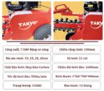 Thông số kỹ thuật máy đào rãnh Takyo TK 100 DR