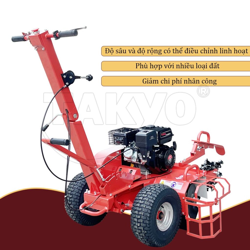 Ưu điểm sử dụng máy đào rãnh Takyo TK 100 DR