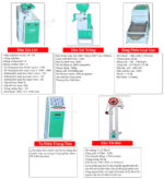 Dàn Máy Xát Gạo Liên Hoàn Takyo TK 1200