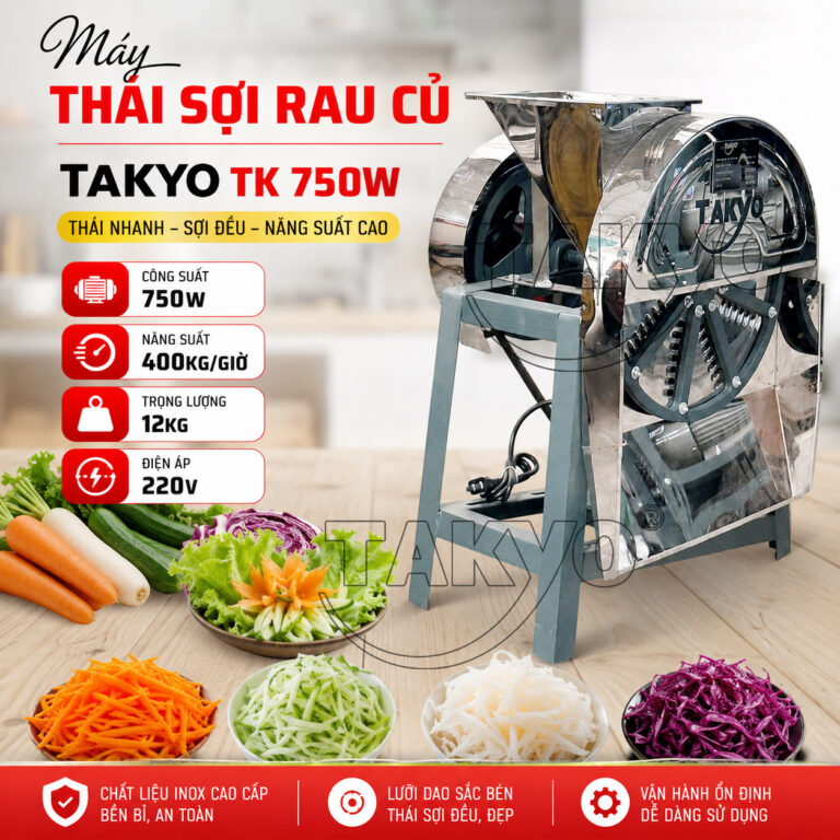 Máy Thái Sợi Rau Củ Takyo TK 750W