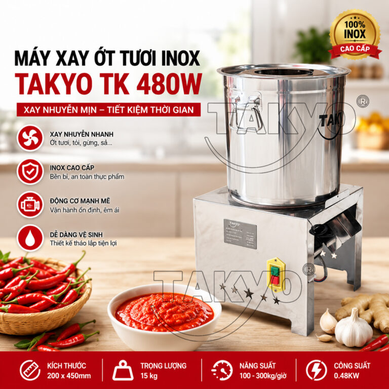 Máy xay ớt tươi inox TAKYO TK 480W